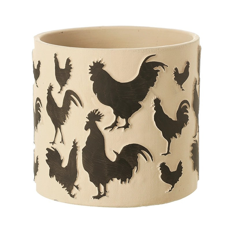 Heaven Sends Chicken Design Cement Pot - Various Sizes