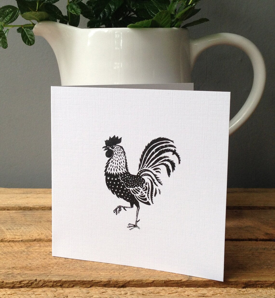 Have a Gander Cockerel Card