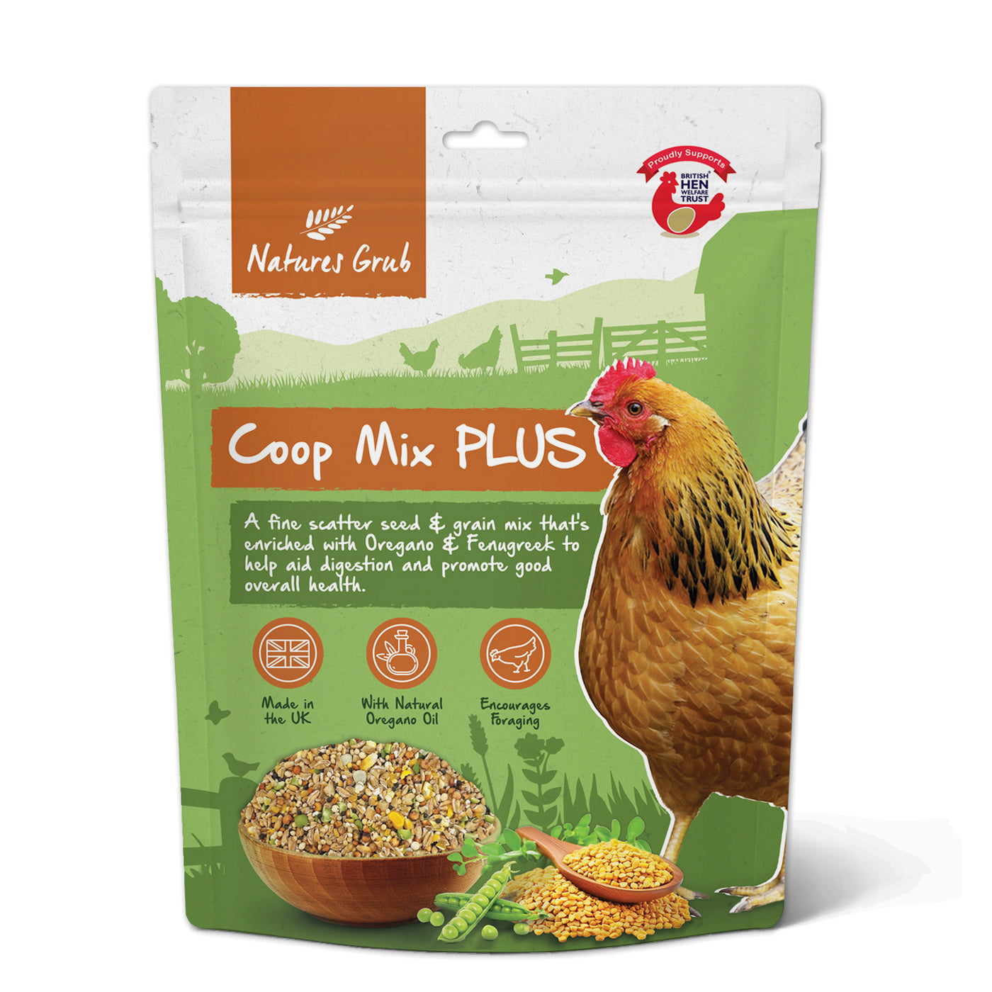 Natures Grub Coop Mix PLUS