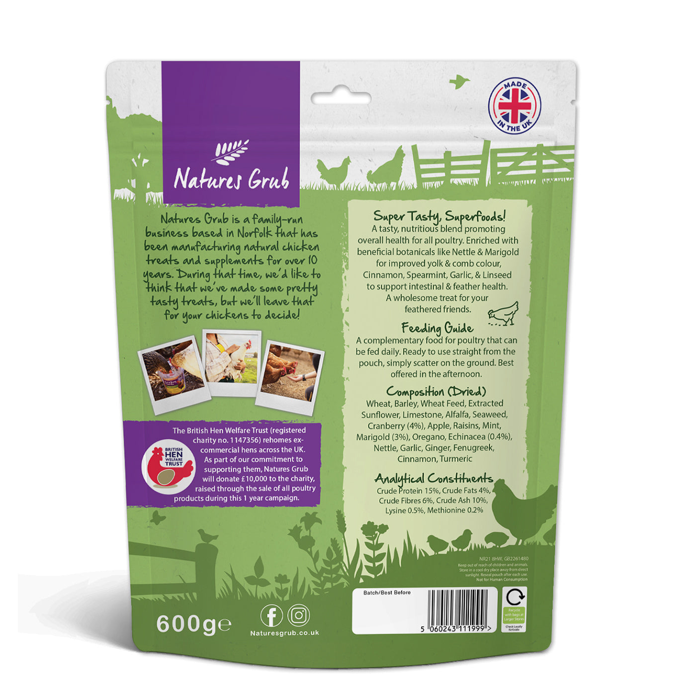 Natures Grub Superfoods Treats