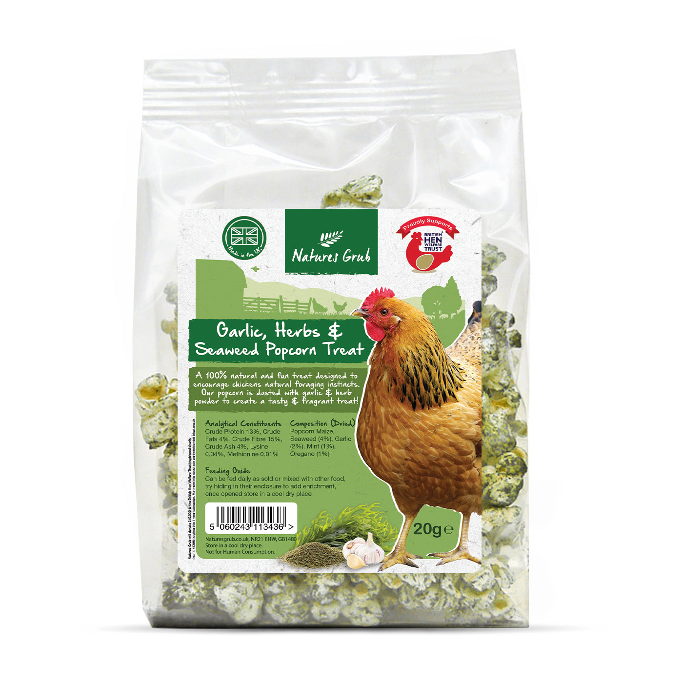 Natures Grub Popcorn