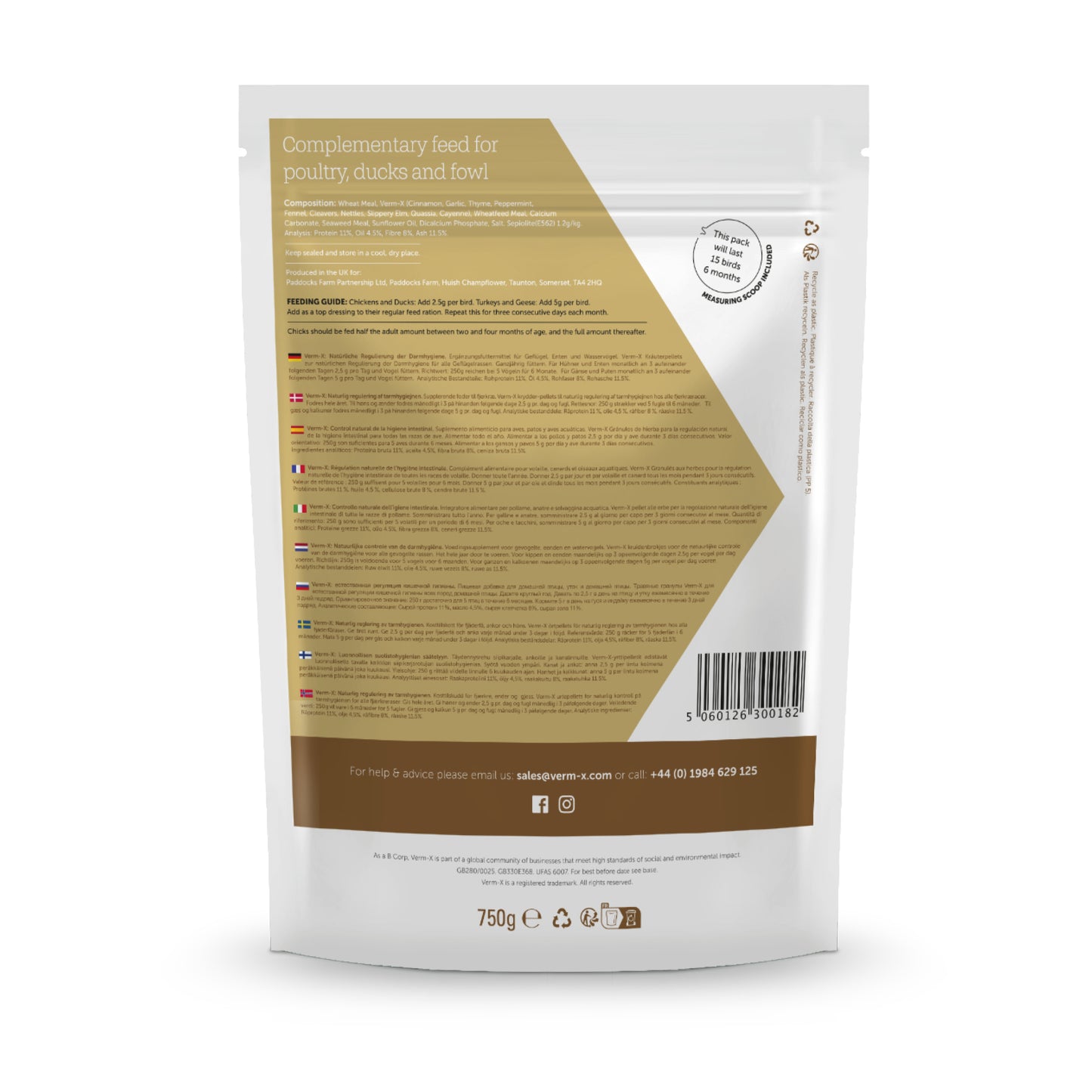 Verm-X Poultry Pellets
