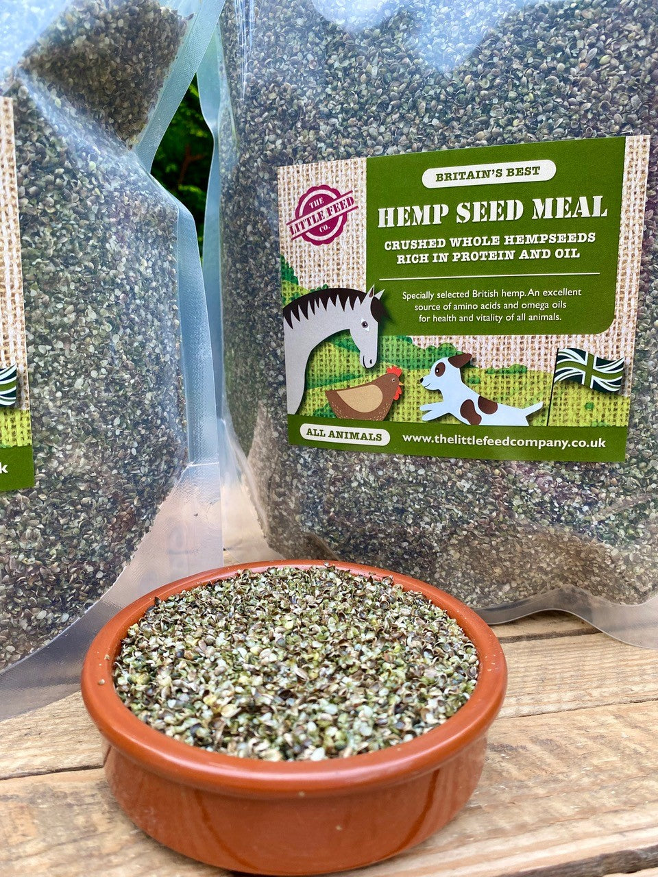 The Little Feed Co Britain’s Best Hemp Seed Meal