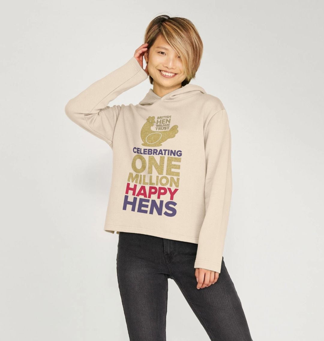 Ladies Celebrating One Million Happy Hens Hoodie