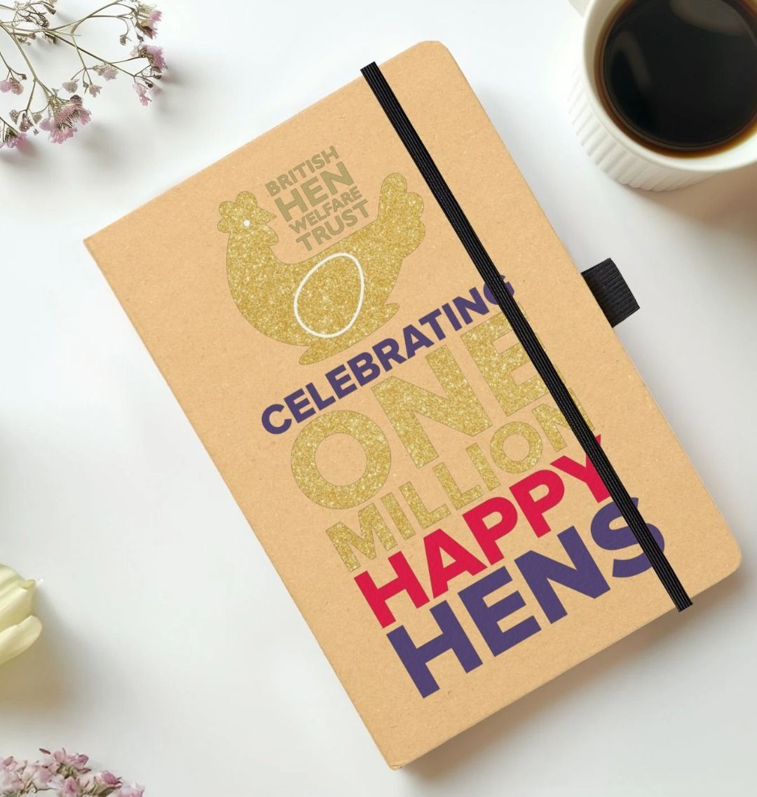 Celebrating One Million Happy Hens Notebook