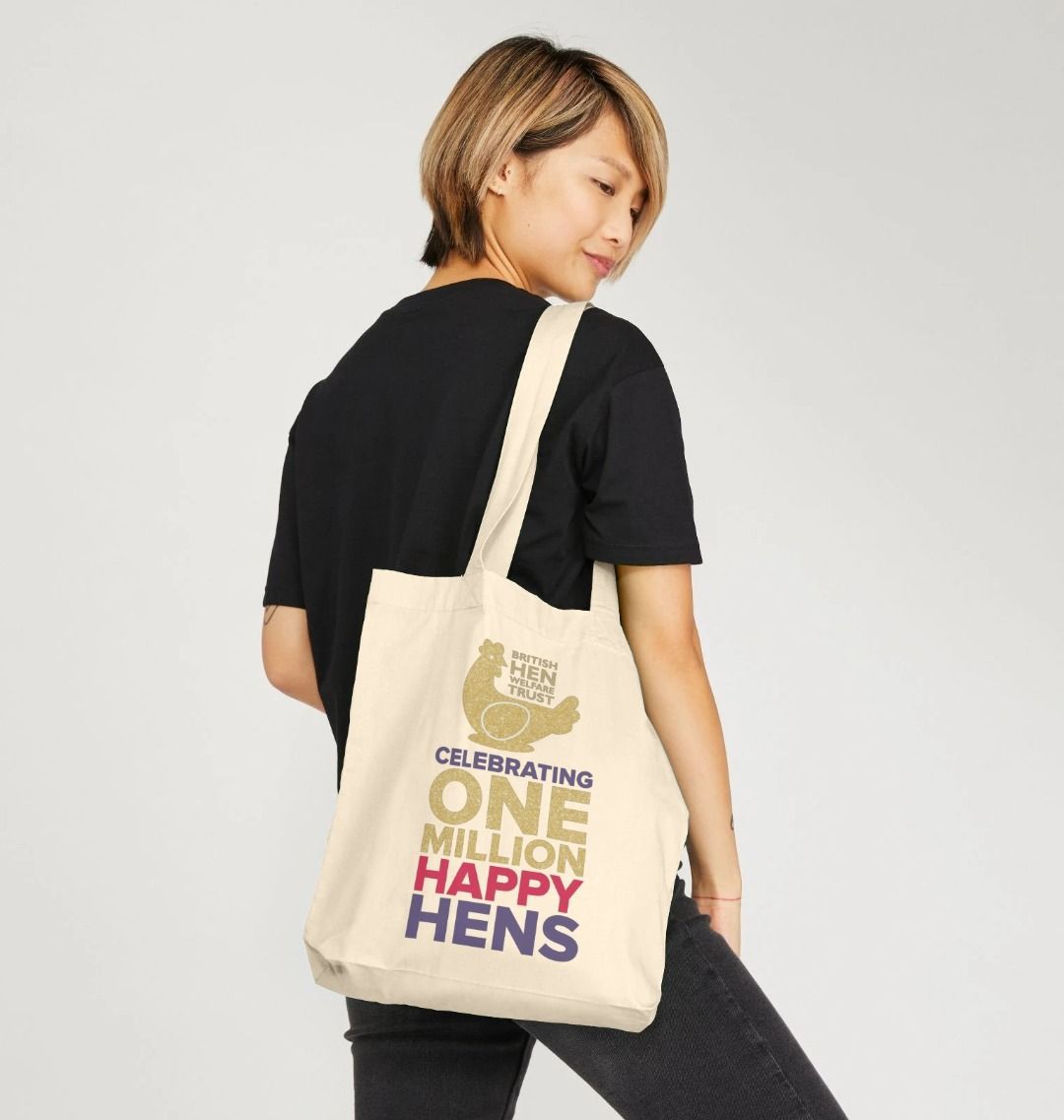 Celebrating One Million Happy Hens Tote Bag