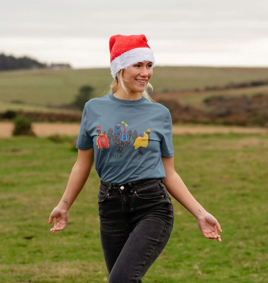 Unisex Short Sleeve T-Shirt - Bob Mortimer Three Wise Hens