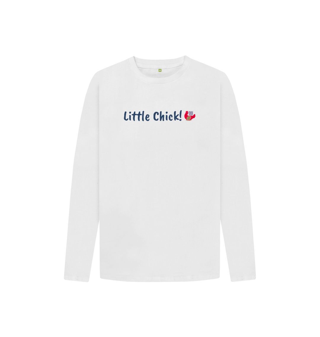 White Little Chick! Kids Unisex Long Sleeve T-Shirt