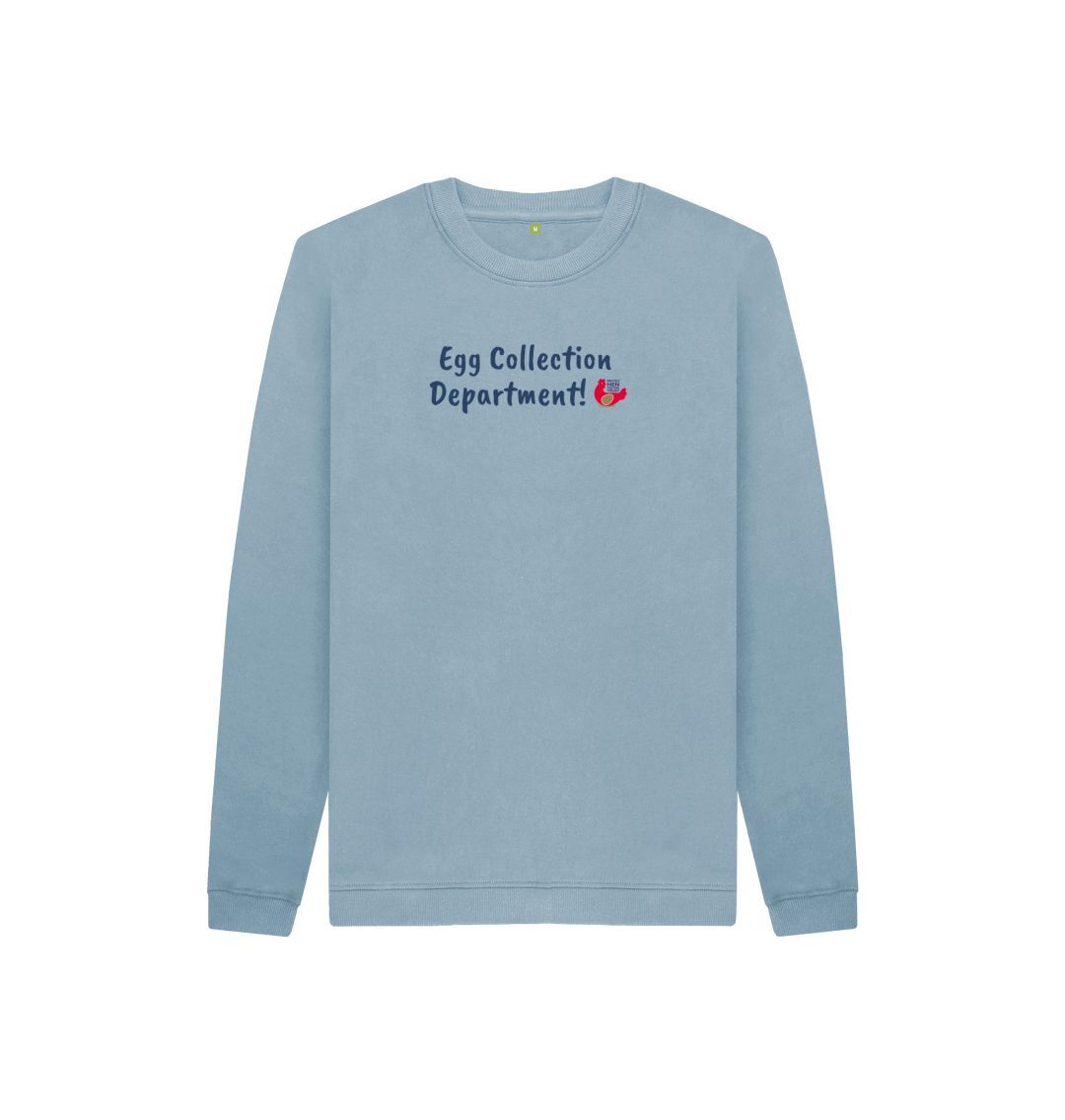 Stone Blue Egg Collection Department! Kids Unisex Jumper