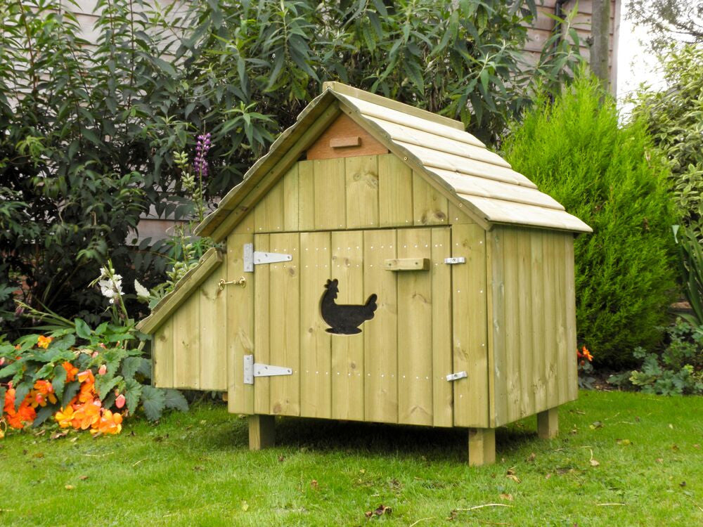 reverse of peckingham palace hen house
