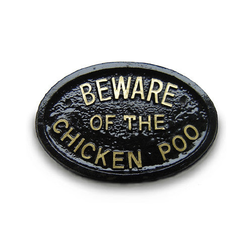 House of Signs Chicken Plaques