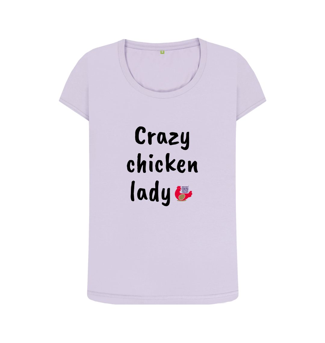 Violet Crazy chicken lady Top