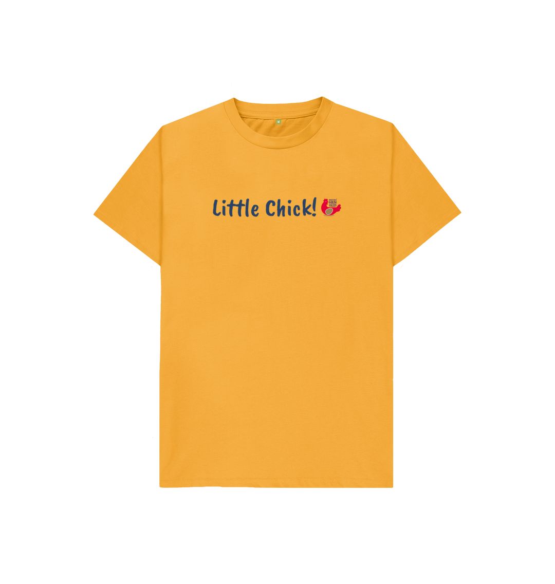 Mustard Little Chick! Kids Unisex Short Sleeve T-Shirt