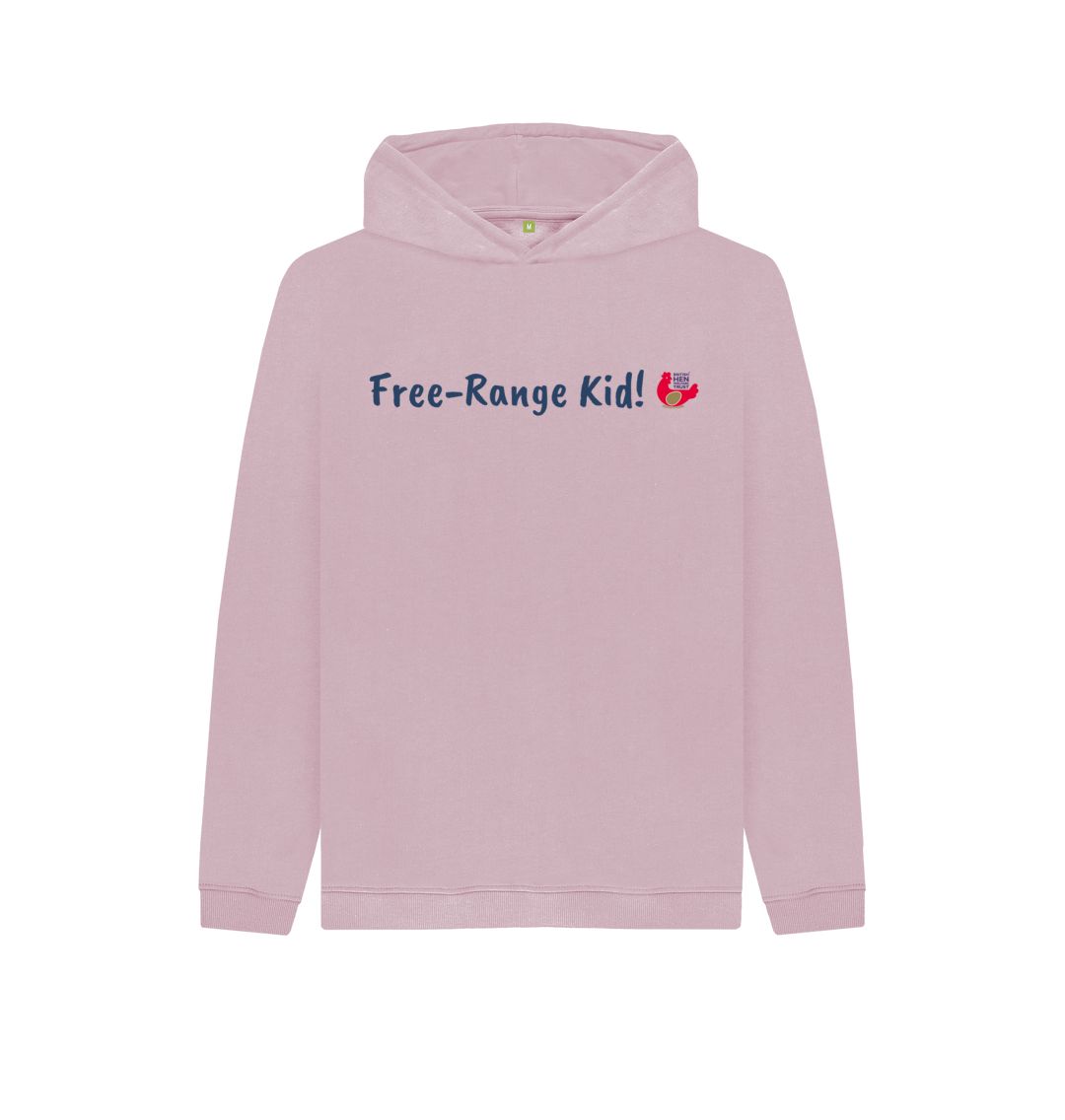 Mauve Free-Range Kids! Kids Unisex Hoodie