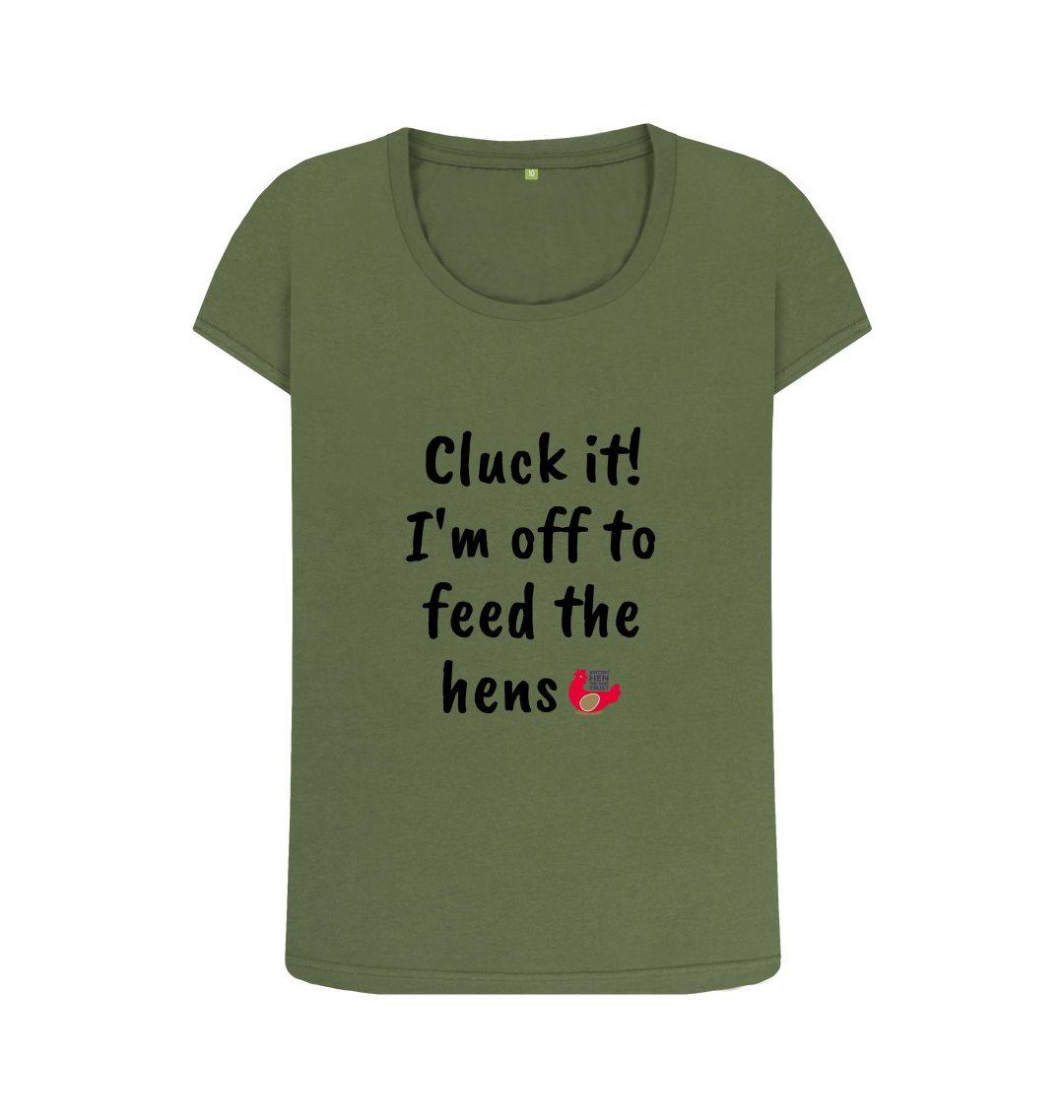 Khaki Cluck it! I'm off to feed the hens Top