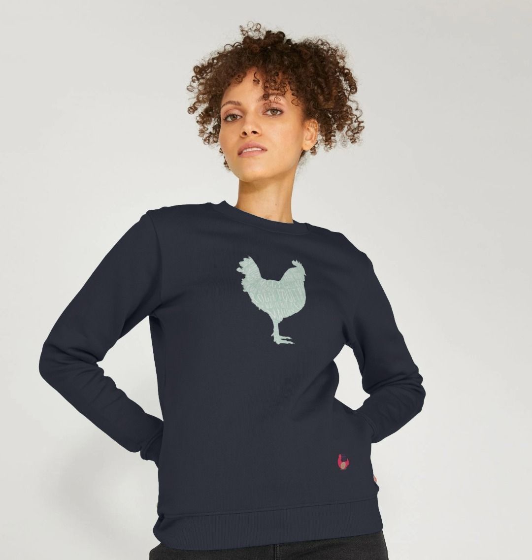 BHWT Bob Mortimer Blue Hen Women's Sweater