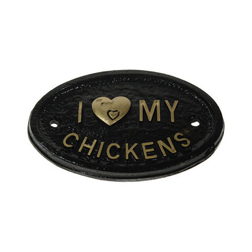 House of Signs Chicken Plaques