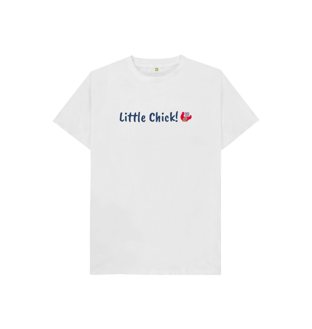 White Little Chick! Kids Unisex Short Sleeve T-Shirt