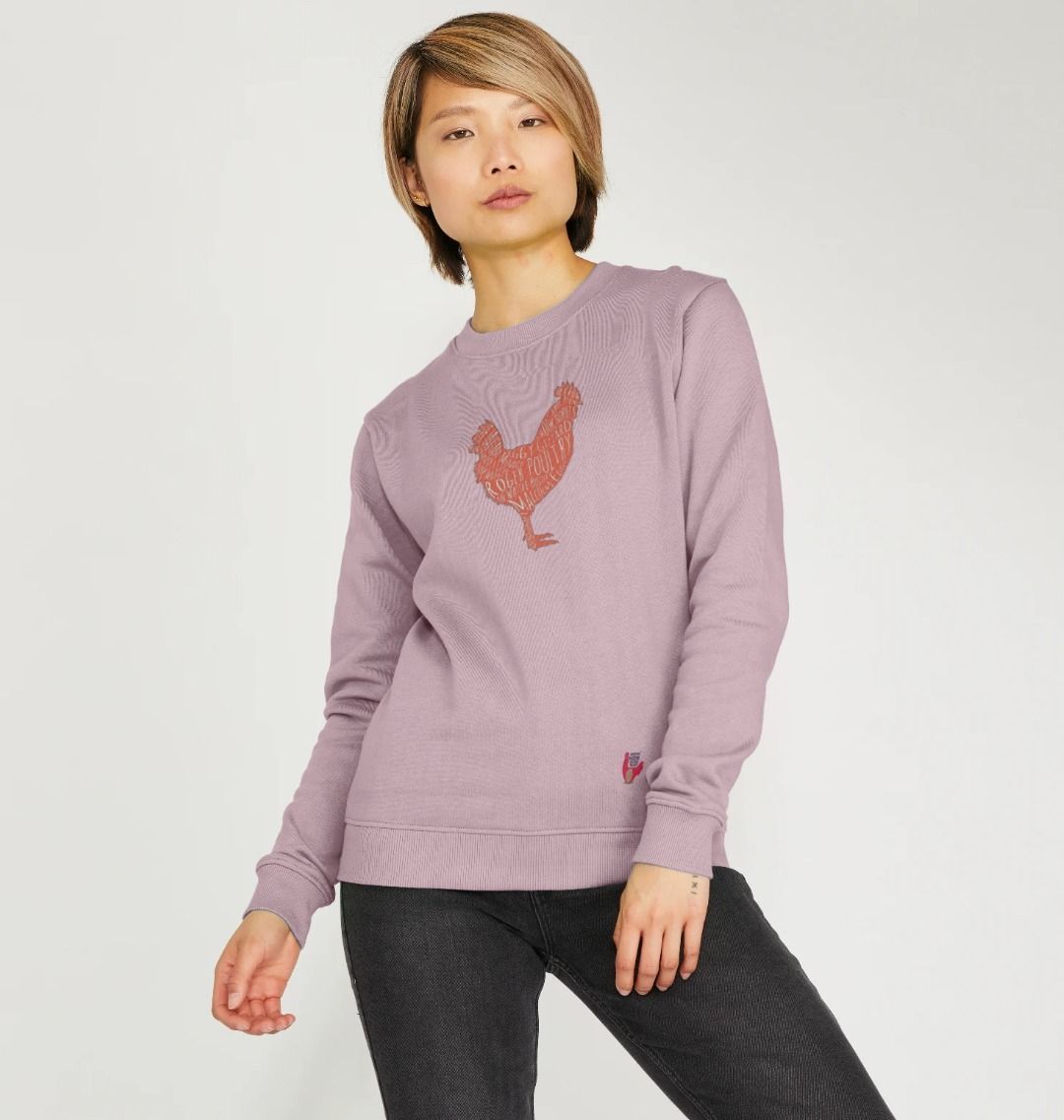 BHWT Bob Mortimer Red Hen Women's Sweater