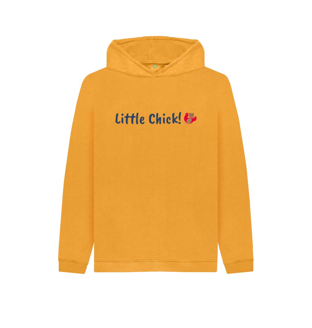 Mustard Little Chick! Kids Unisex Hoodie