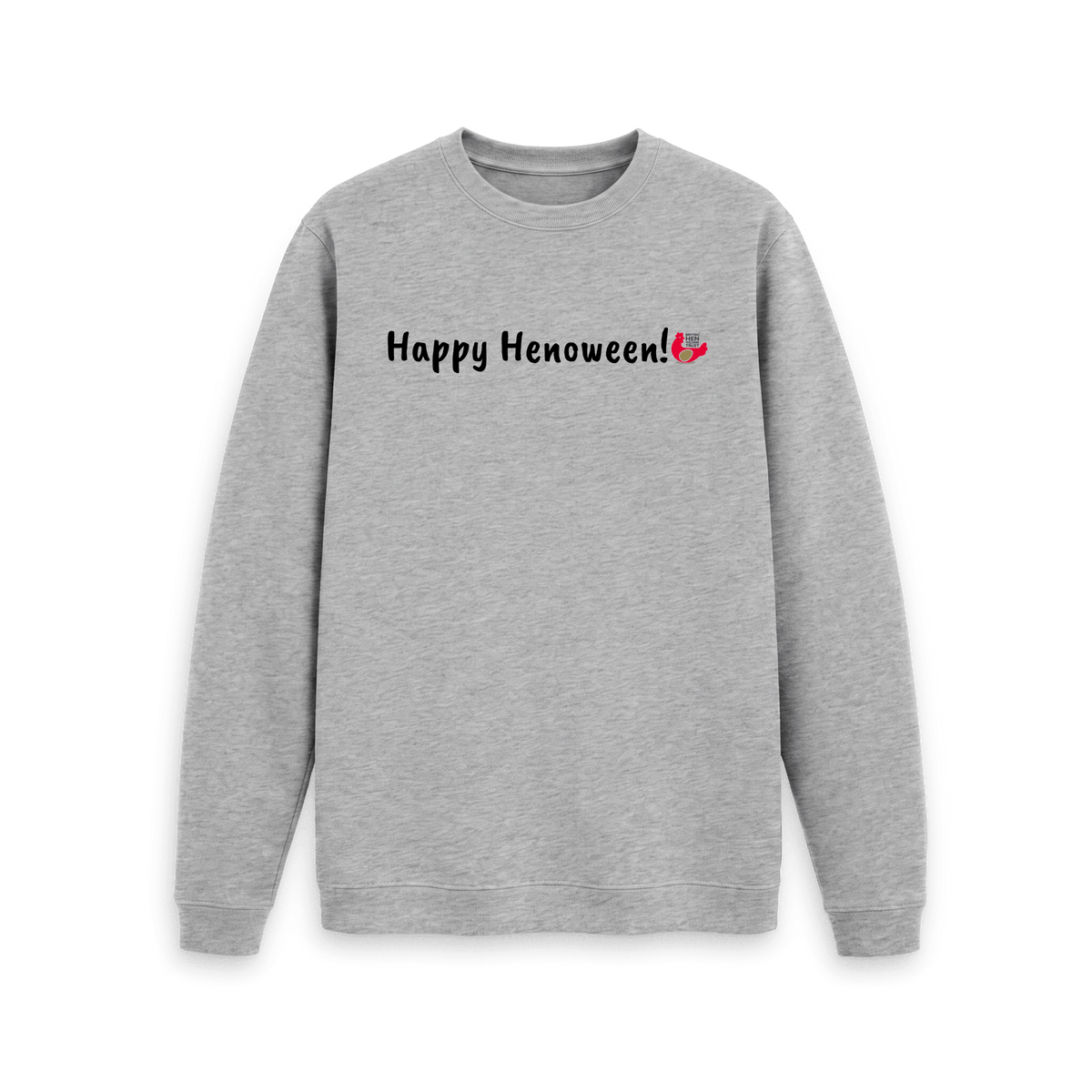 Light Heather Printed Sweater Front