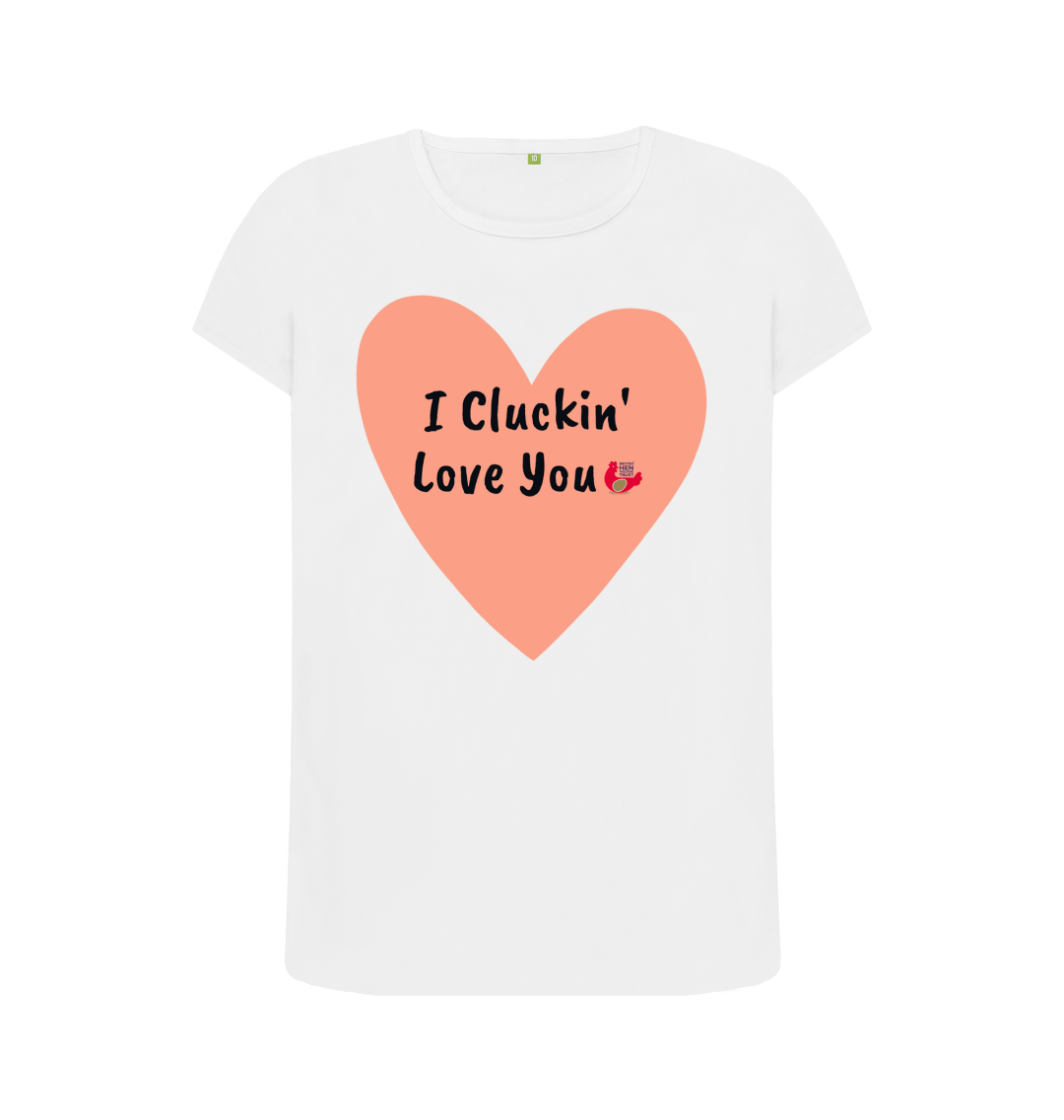 White Printed T-shirt Front