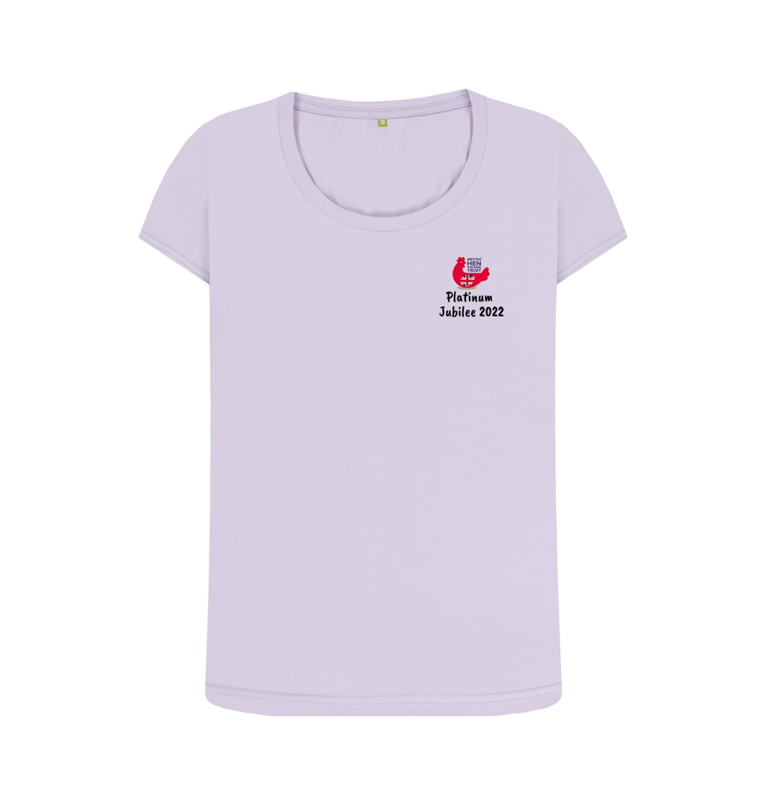 Violet Printed T-shirt Front