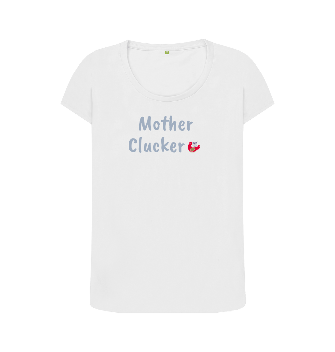 White Printed T-shirt Front