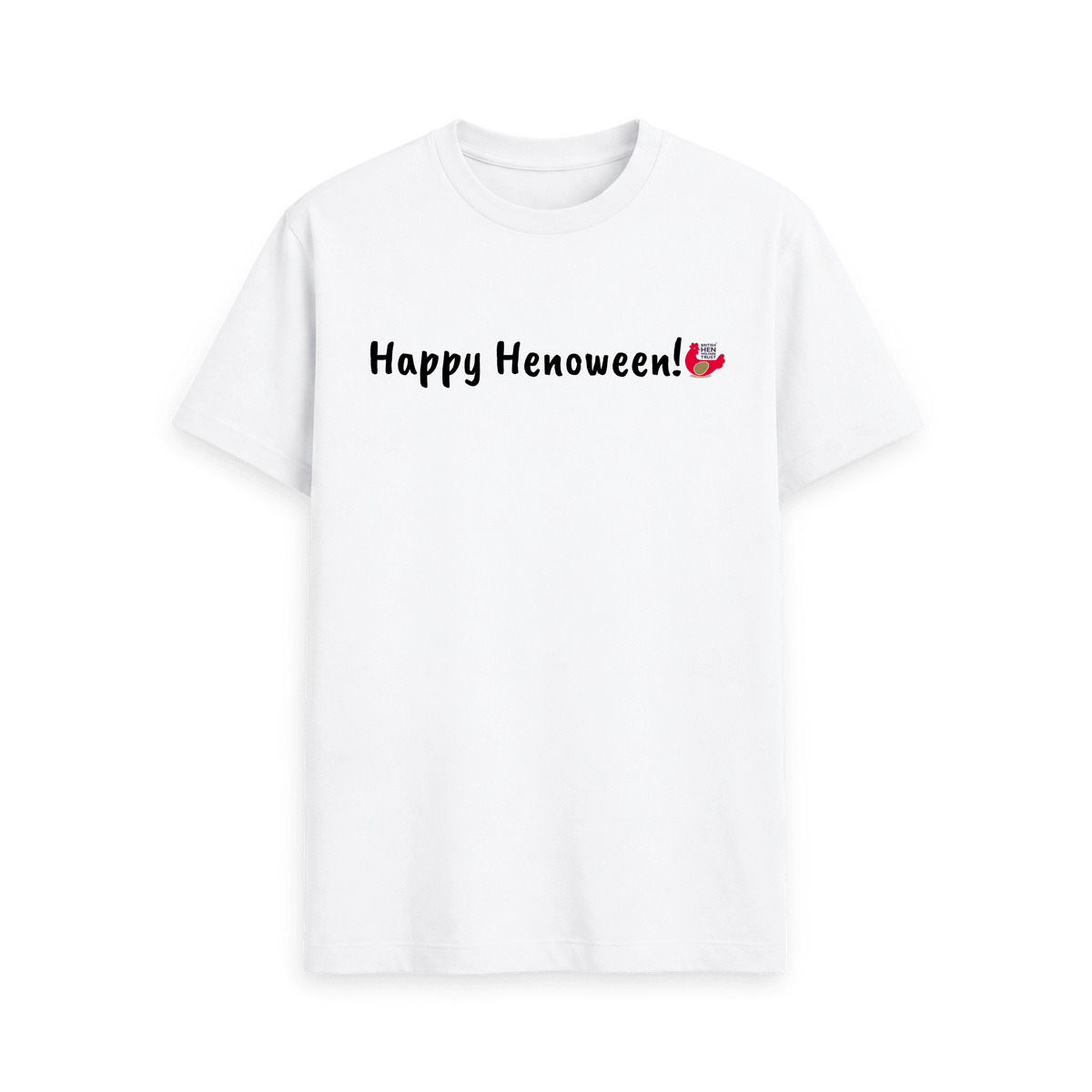 White Printed T-shirt Front