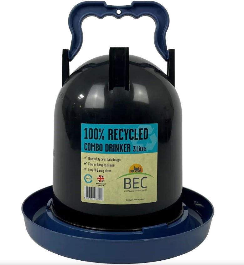 BEC 100% Recycled 3L Combo Drinker