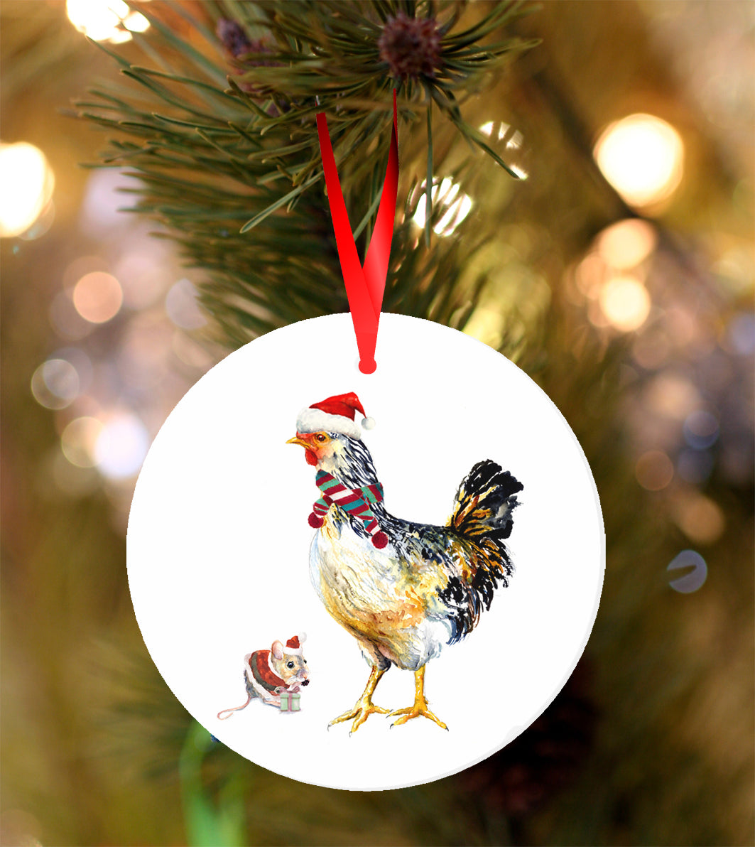 Field and Fur Gifts Ceramic Christmas Tree Decorations