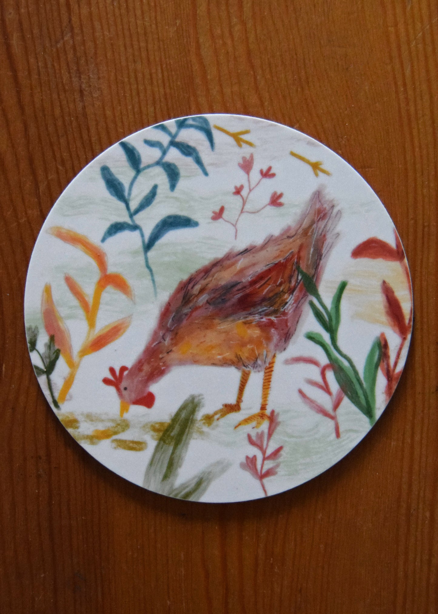 Freya Snow Chicken Coasters