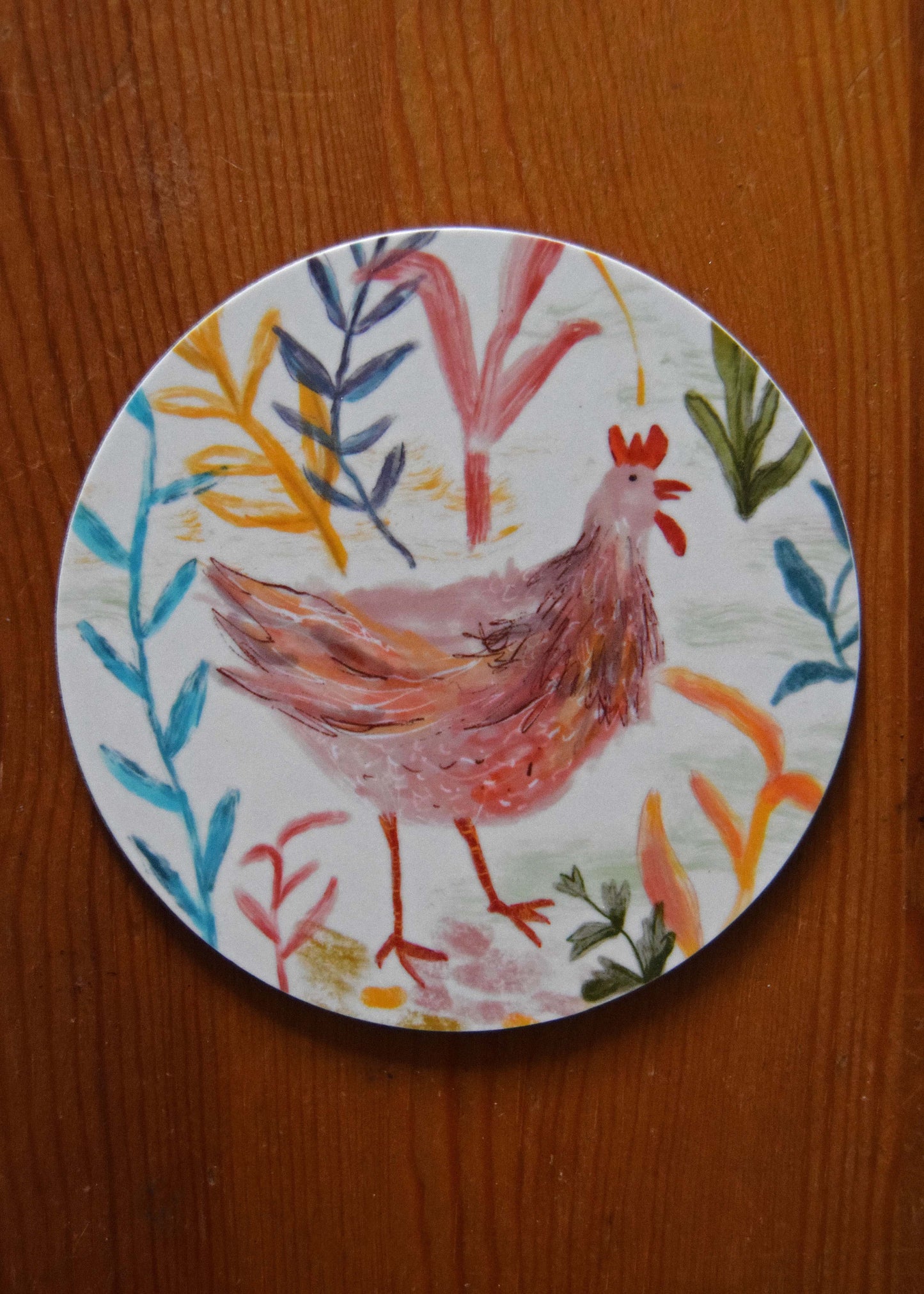 Freya Snow Chicken Coasters