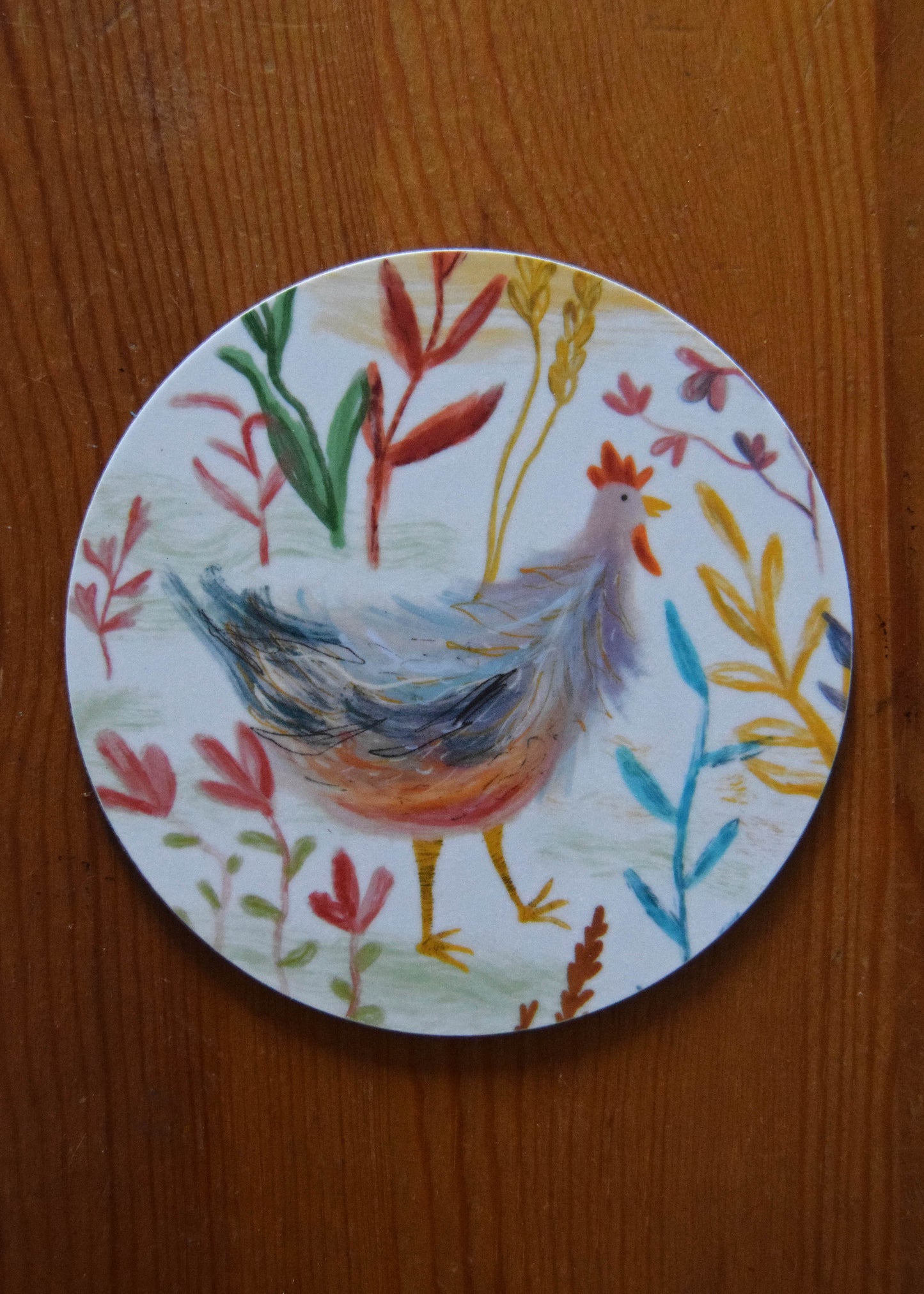 Freya Snow Chicken Coasters