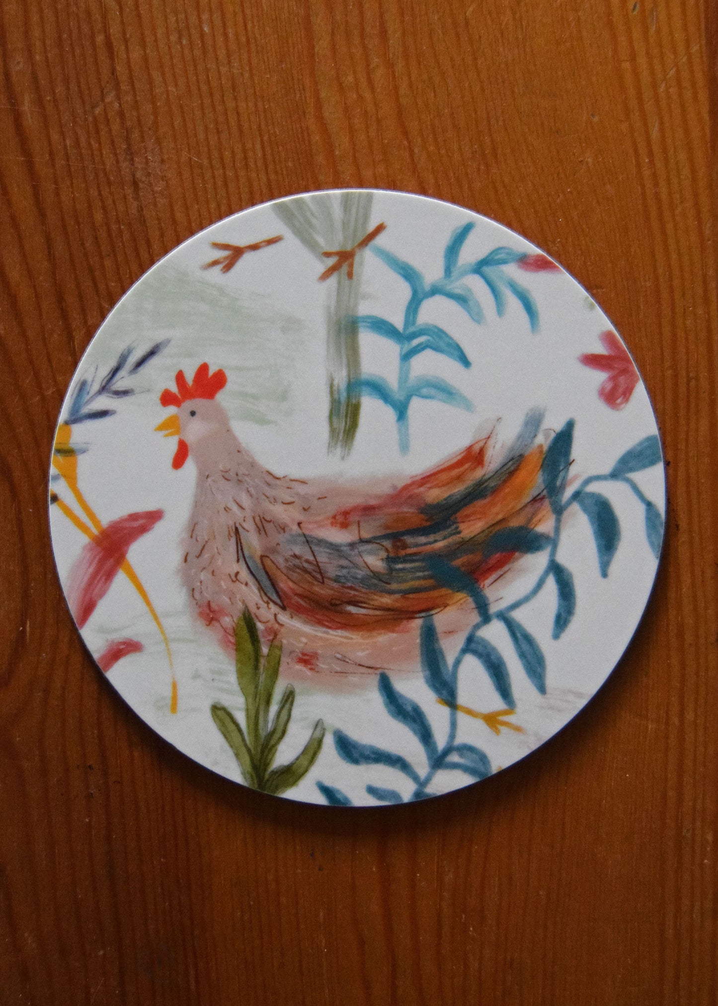 Freya Snow Chicken Coasters