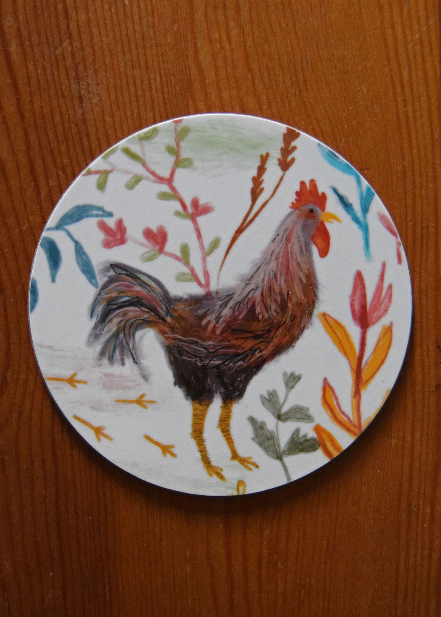 Freya Snow Chicken Coasters