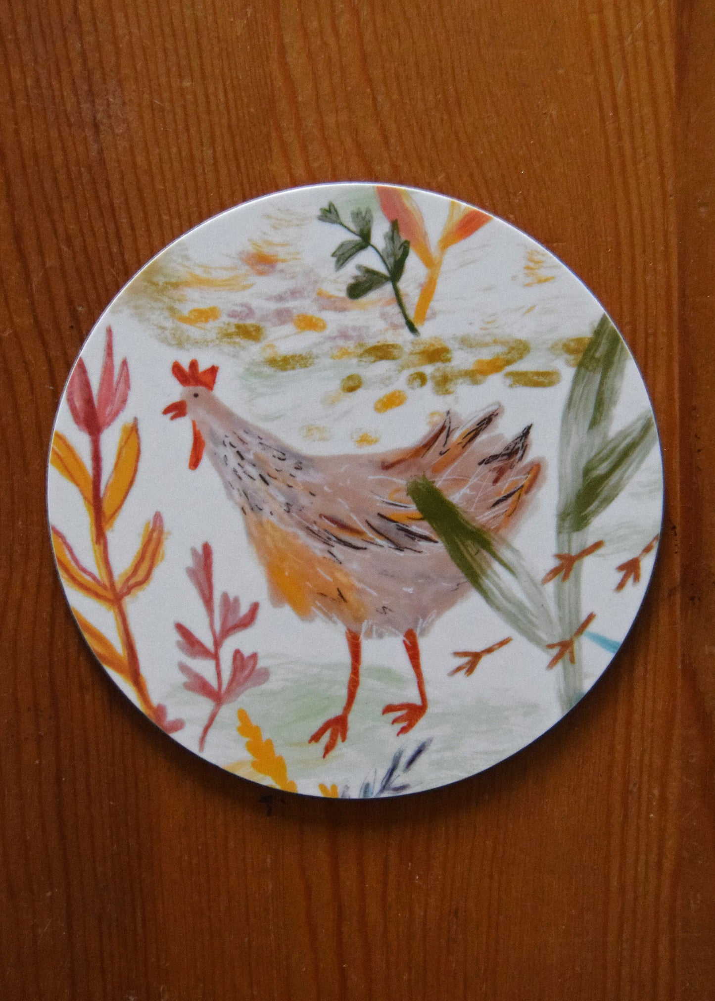 Freya Snow Chicken Coasters