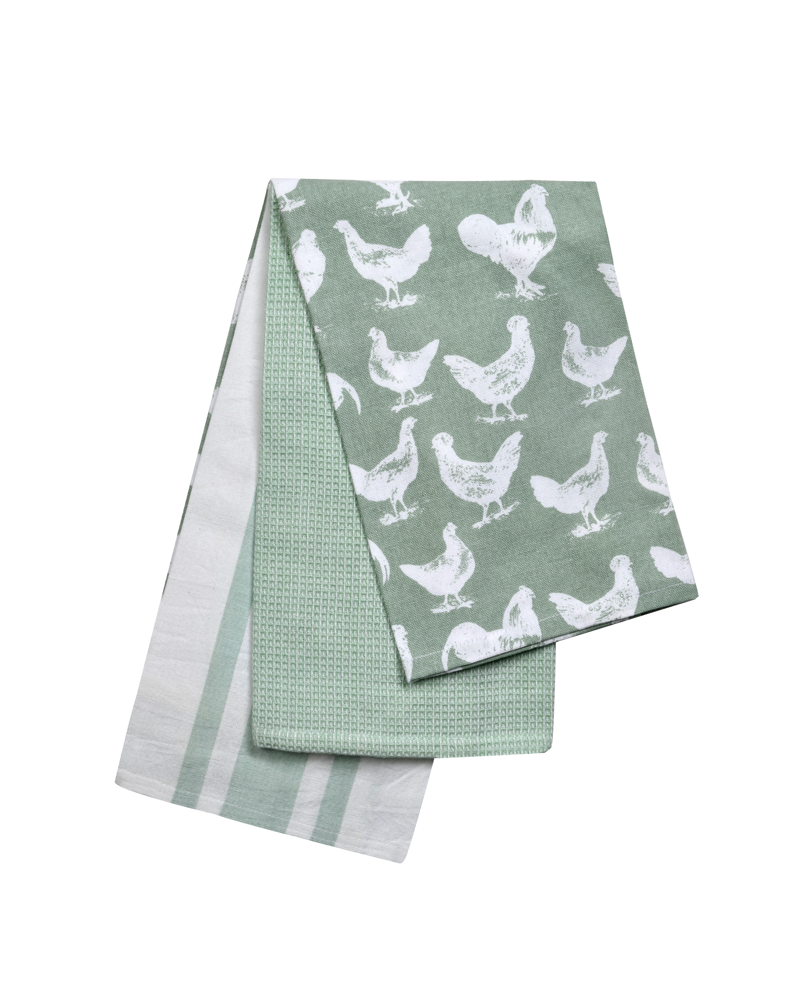 Eddington's The Pantry Hen & Cockerel Tea Towels