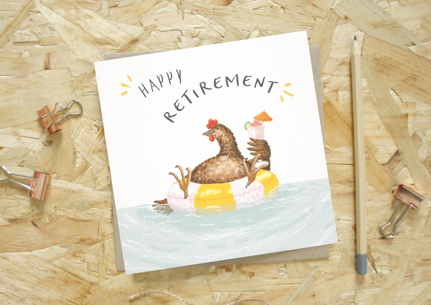 Every Goose Chicken Retirement Card