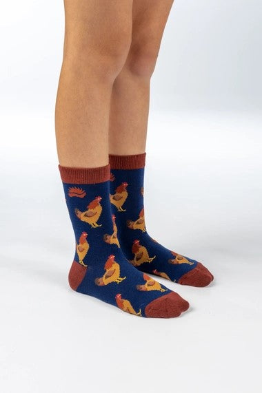 Hedgy Socks Kids Bamboo Chicken Socks