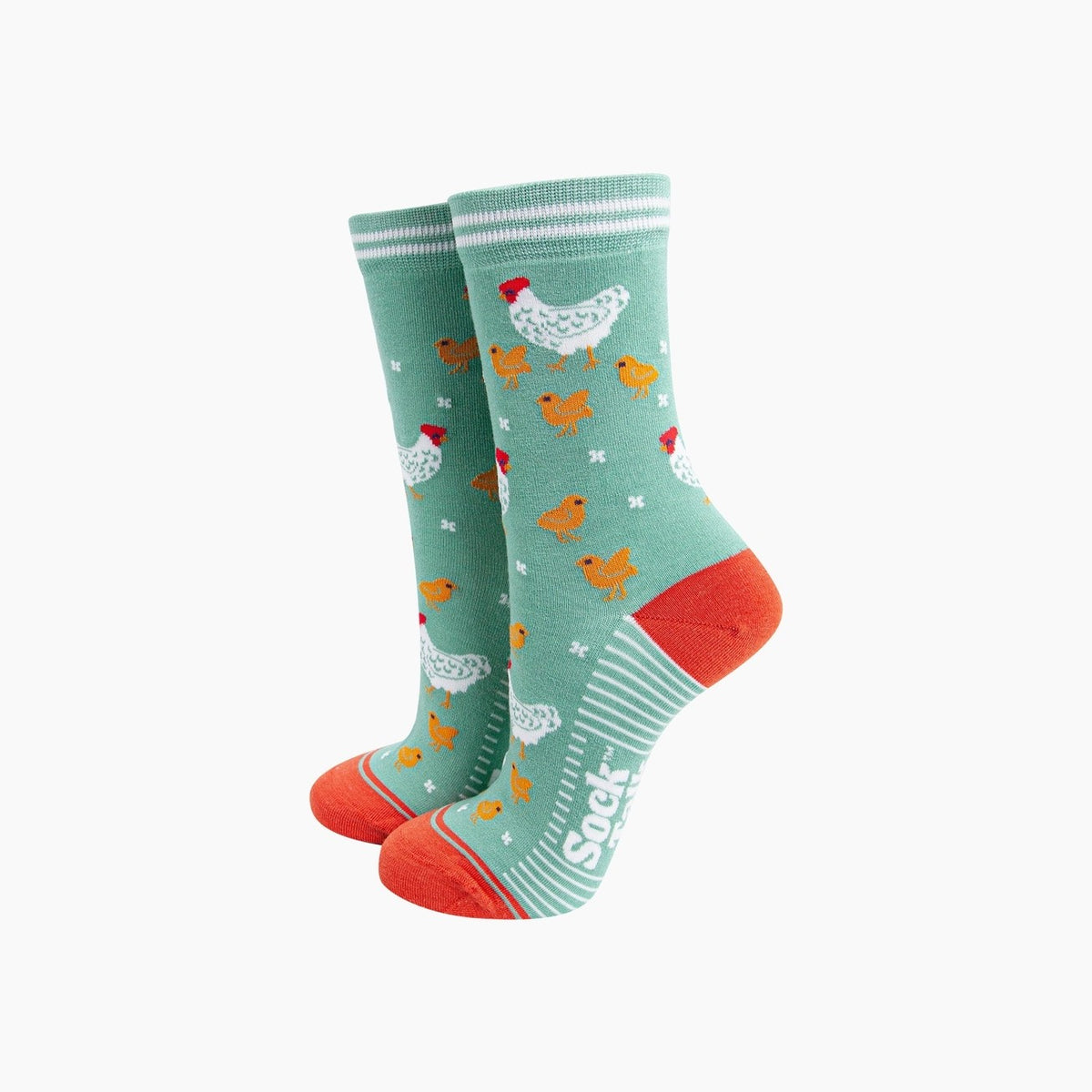 Women's Bamboo Socks - Hens & Chicks