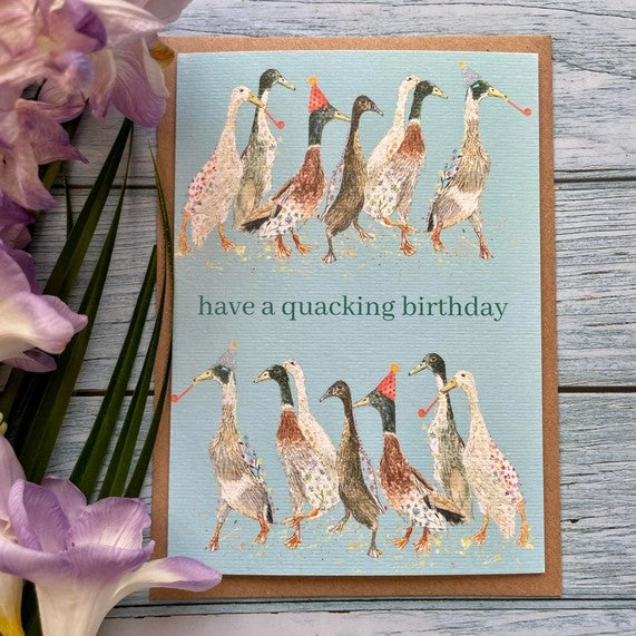 Jen Winnett Eco Artist Have A Quacking Birthday!