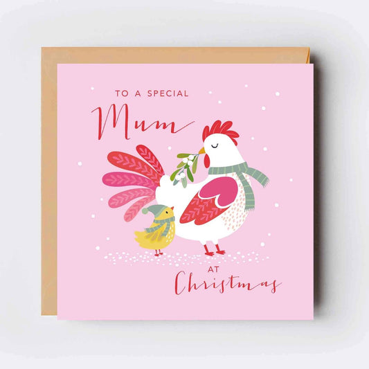 Klara Hawkins To a Special Mum at Christmas Card