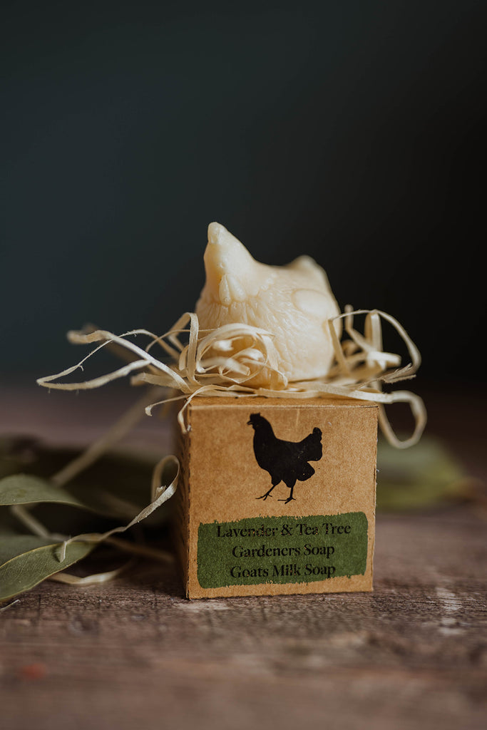 The Heritage Farm Chicken-Shaped Goats Milk Soaps