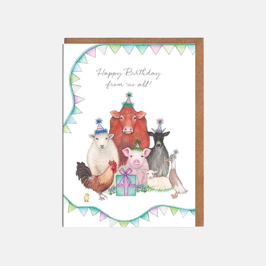 Lottie Murphy Chicken Birthday Card