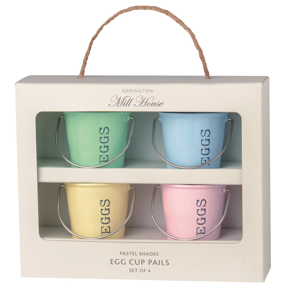 Eddington's Mill House Pastel Shades Hens Egg Cup Pails