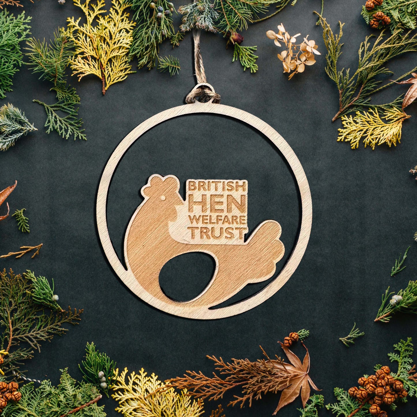 Quarry's Edge BHWT Logo Laser-Cut Decoration