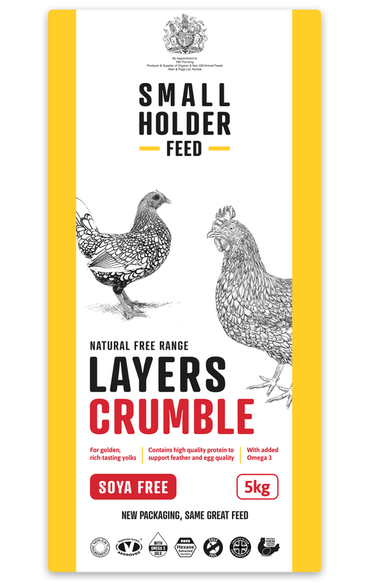 Small Holder Feed Natural Free Range Layers Crumble