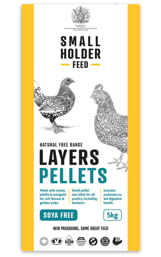 Small Holder Feed Natural Free Range Layers Pellets