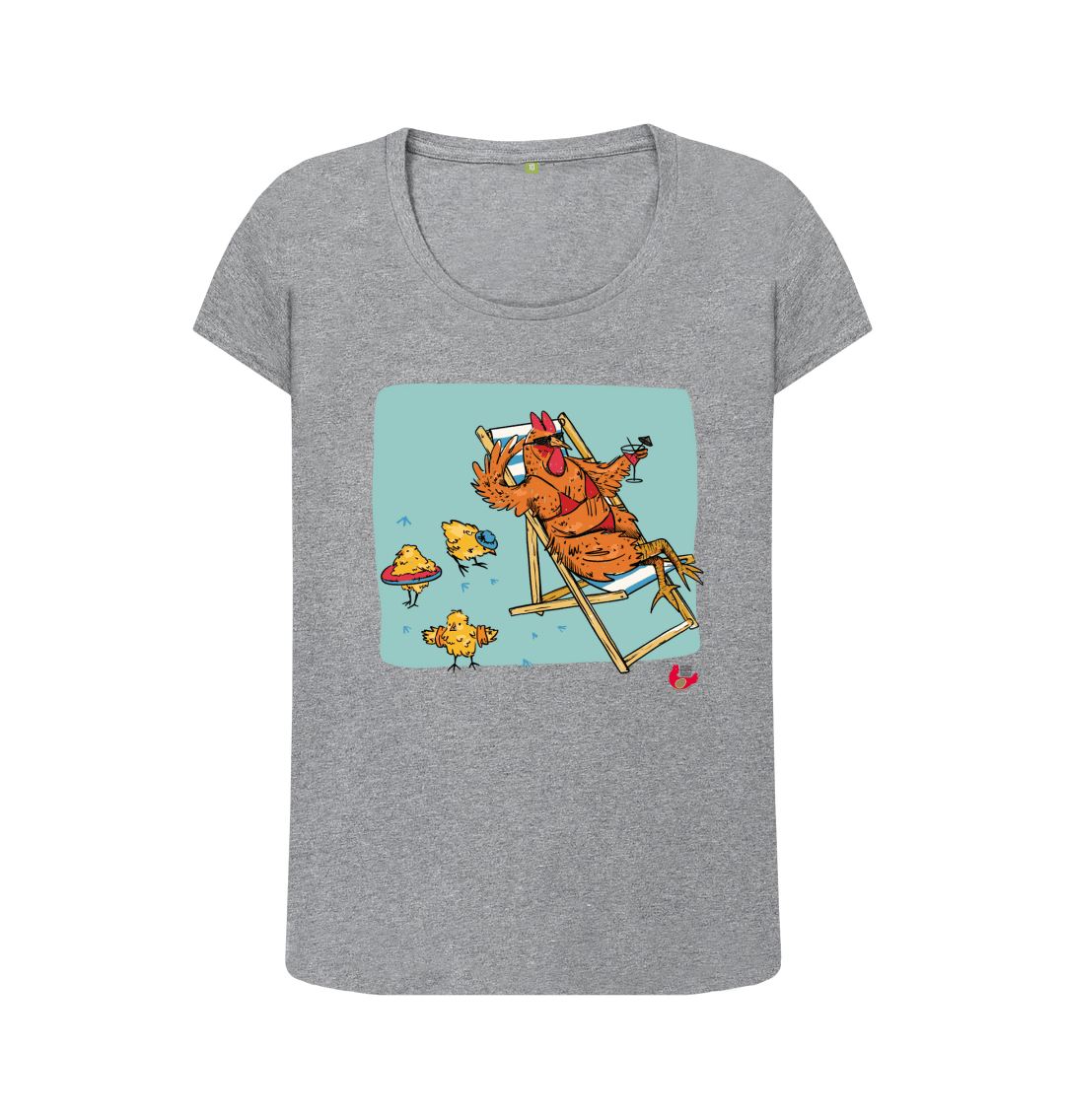 Athletic Grey Printed T-shirt Front